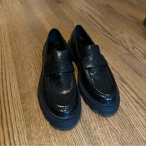 Black Zara Loafers